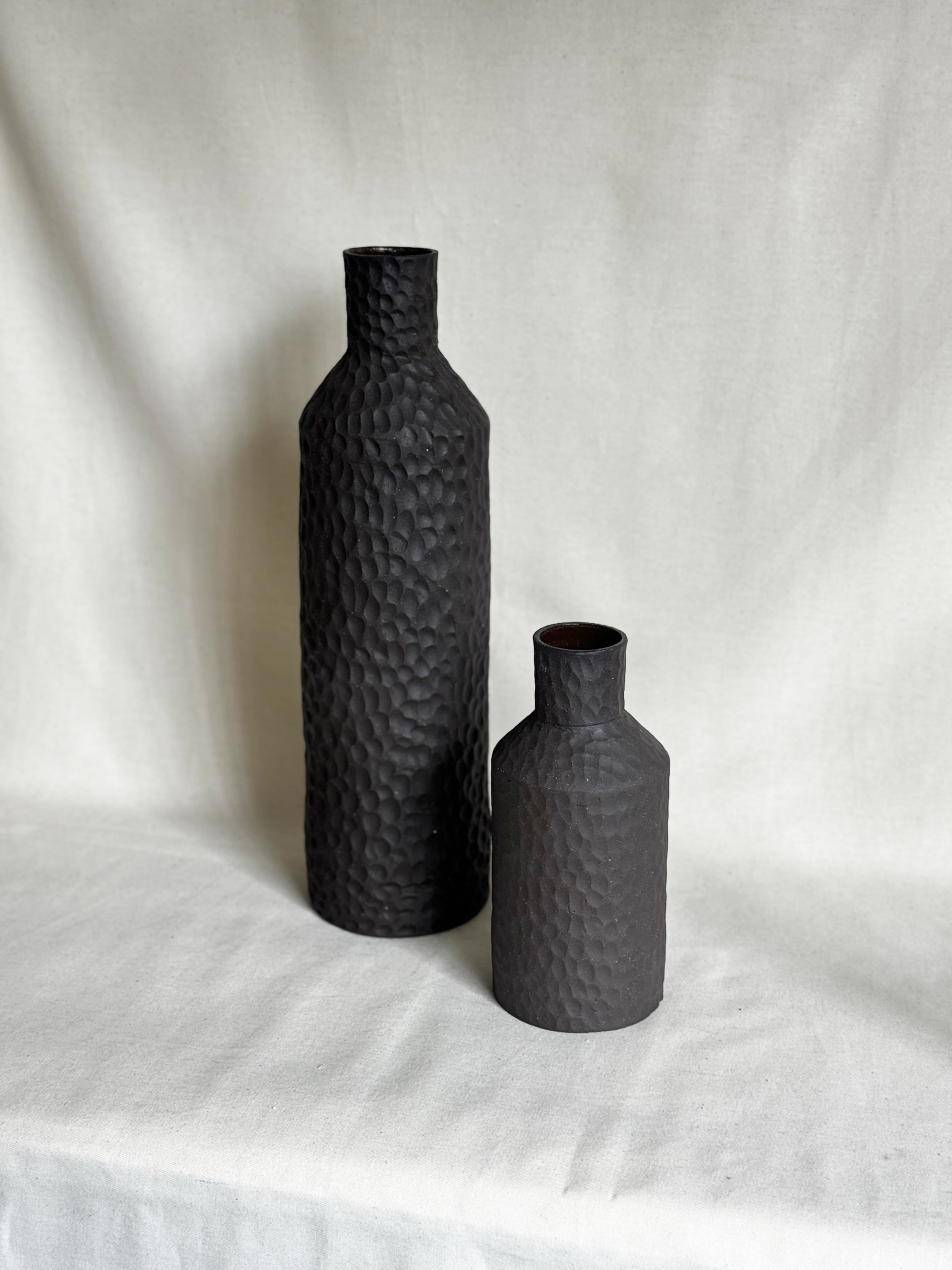 Carved Bottle Vase